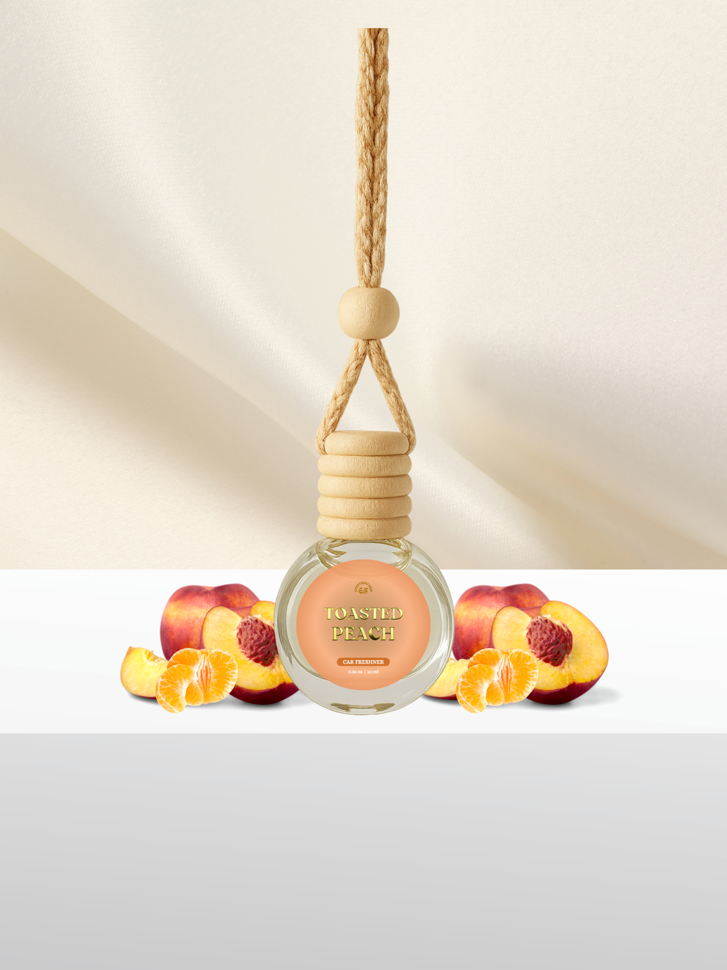 toasted peach car freshener
