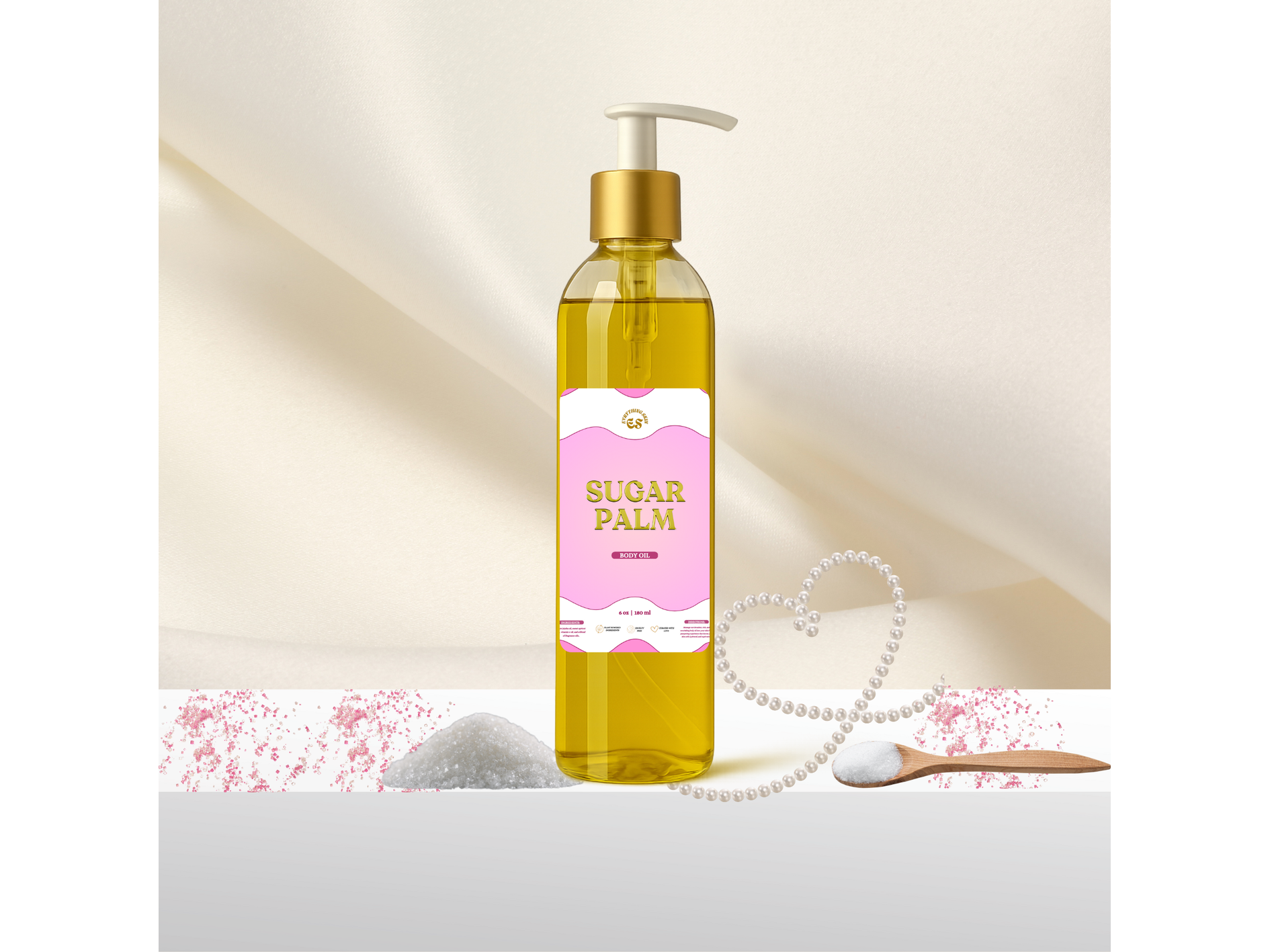 sugar palm body oil