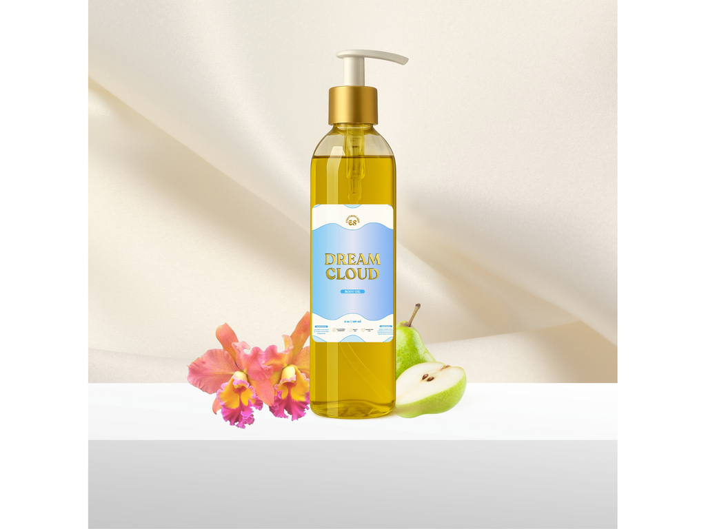 dream cloud body oil