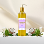 coconut beach body oil