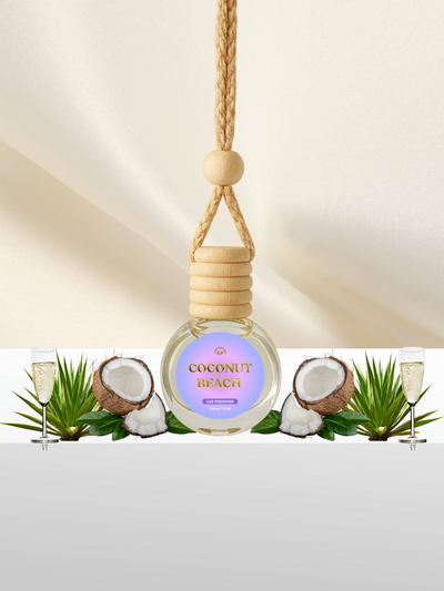 coconut beach car freshener
