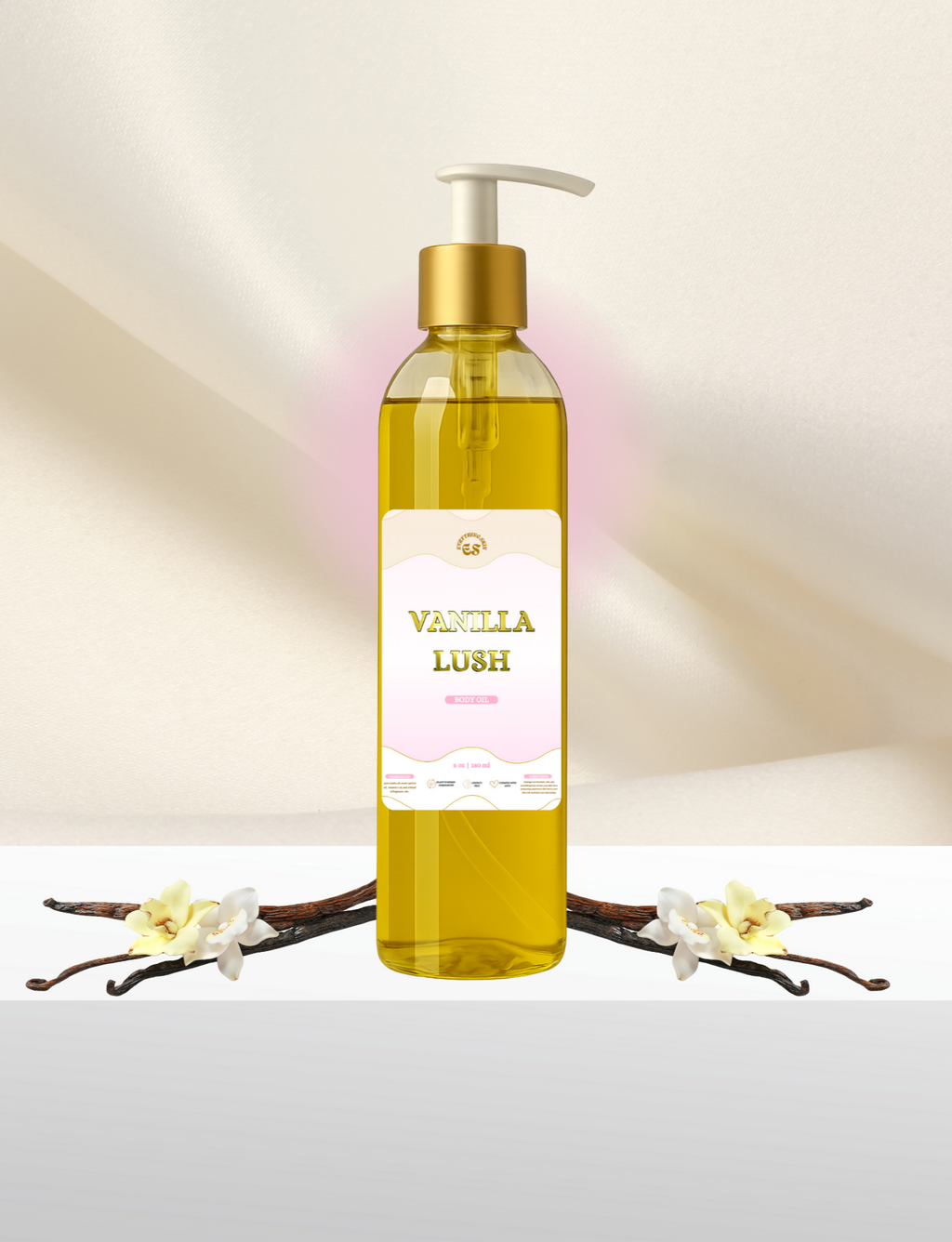 vanilla lush body oil